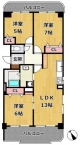神戸市須磨区車 中古マンション間取画像